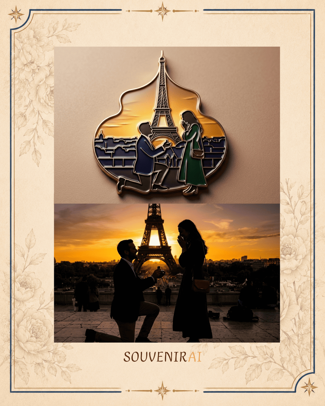 Pedido de casamento · Paris